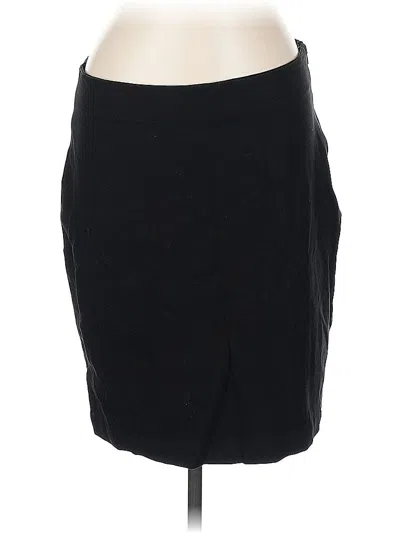Pre-owned Ann Taylor Formal Skirt In Black