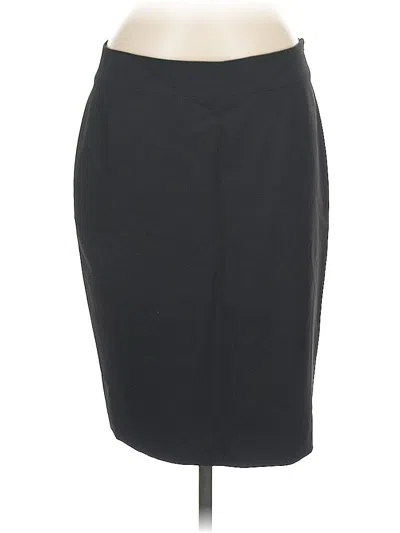 Pre-owned Ann Taylor Formal Skirt In Black