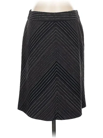 Pre-owned Ann Taylor Formal Skirt In Black