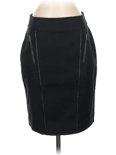 Pre-owned Ann Taylor Formal Skirt In Black