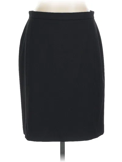 Pre-owned Ann Taylor Formal Skirt In Black