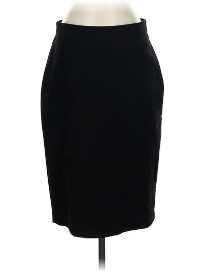 Pre-owned Ann Taylor Formal Skirt In Black