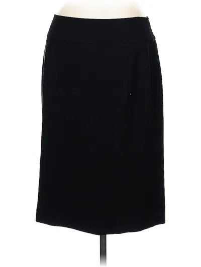 Pre-owned Ann Taylor Formal Skirt In Black