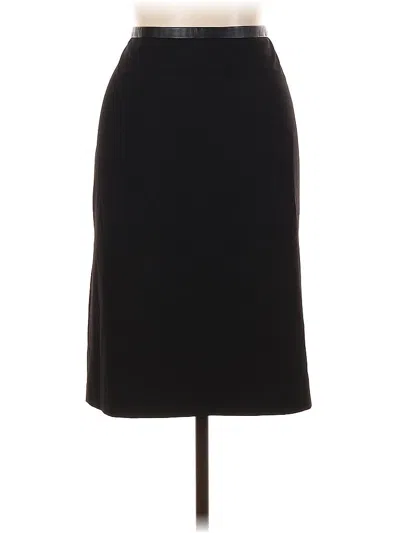 Pre-owned Ann Taylor Formal Skirt In Black