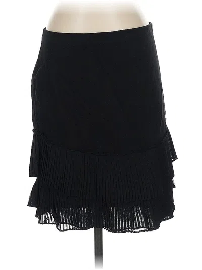 Pre-owned Ann Taylor Formal Skirt In Black