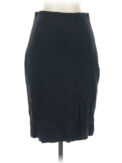 Pre-owned Ann Taylor Formal Skirt In Black