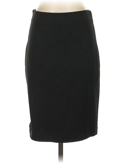 Pre-owned Ann Taylor Formal Skirt In Black