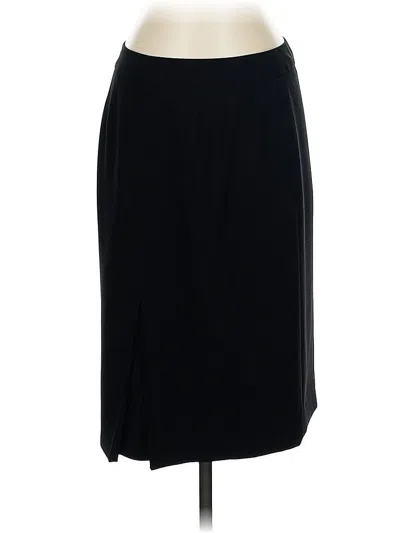 Pre-owned Ann Taylor Formal Skirt In Black