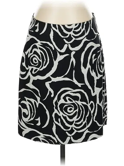 Pre-owned Ann Taylor Formal Skirt In Black