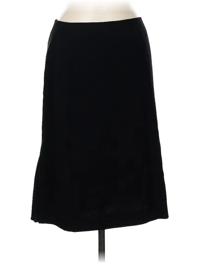 Pre-owned Ann Taylor Formal Skirt In Black