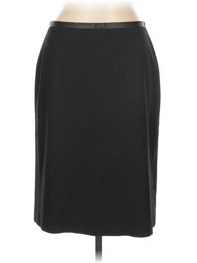 Pre-owned Ann Taylor Formal Skirt In Black