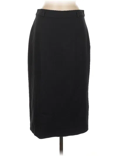 Pre-owned Ann Taylor Formal Skirt In Black