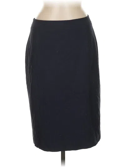 Pre-owned Ann Taylor Formal Skirt In Black