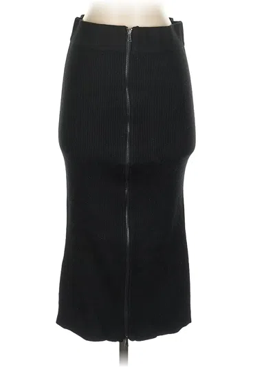 Pre-owned Ann Taylor Formal Skirt In Black