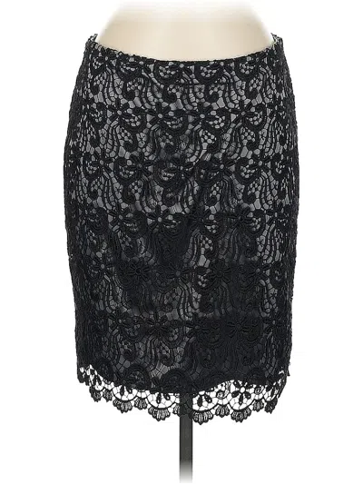 Pre-owned Ann Taylor Formal Skirt In Black