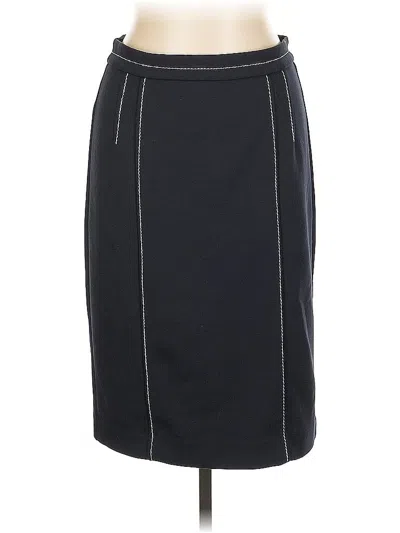Pre-owned Ann Taylor Formal Skirt In Black