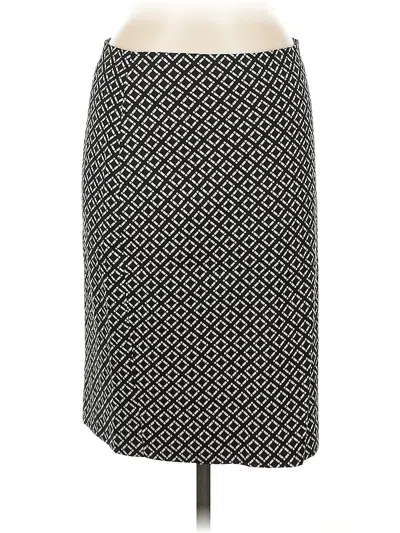 Pre-owned Ann Taylor Formal Skirt In Black