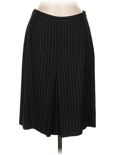 Pre-owned Ann Taylor Formal Skirt In Black