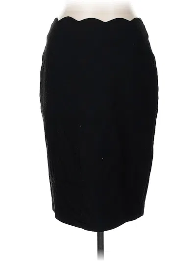 Pre-owned Ann Taylor Formal Skirt In Black