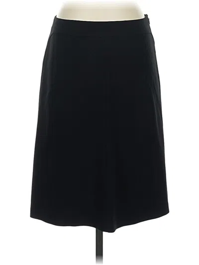 Pre-owned Ann Taylor Formal Skirt In Black