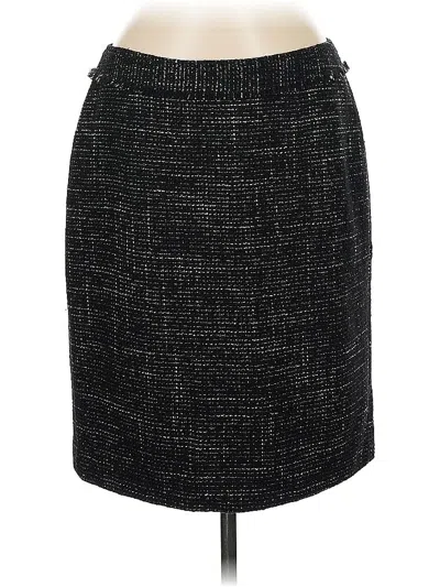 Pre-owned Ann Taylor Formal Skirt In Black
