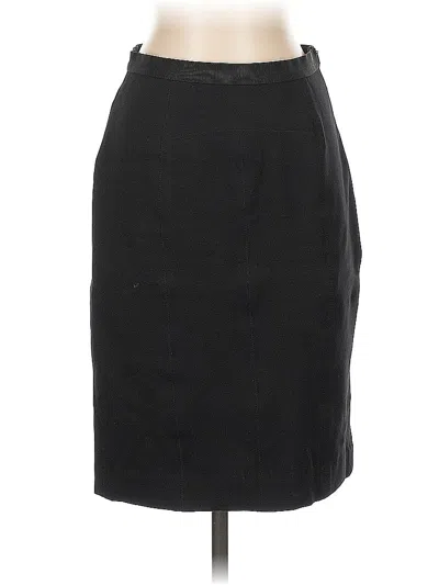 Pre-owned Ann Taylor Formal Skirt In Black