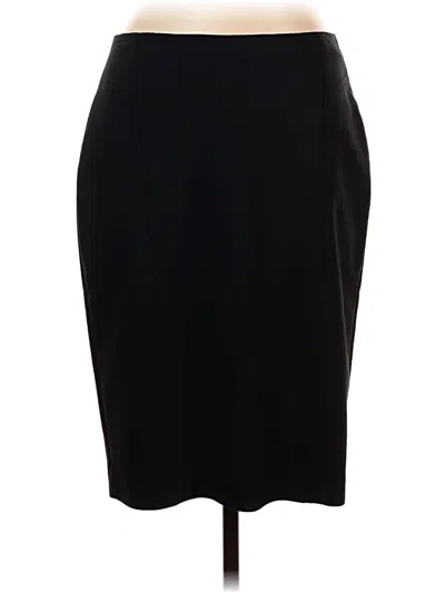 Pre-owned Ann Taylor Formal Skirt In Black