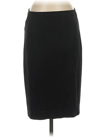 Pre-owned Ann Taylor Formal Skirt In Black
