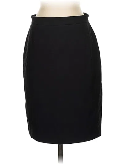 Pre-owned Ann Taylor Formal Skirt In Black