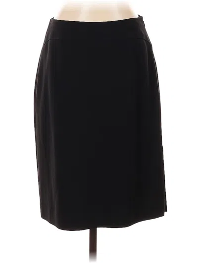 Pre-owned Ann Taylor Formal Skirt In Black