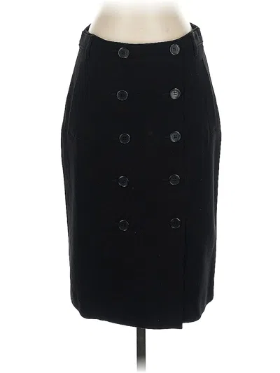 Pre-owned Ann Taylor Formal Skirt In Black