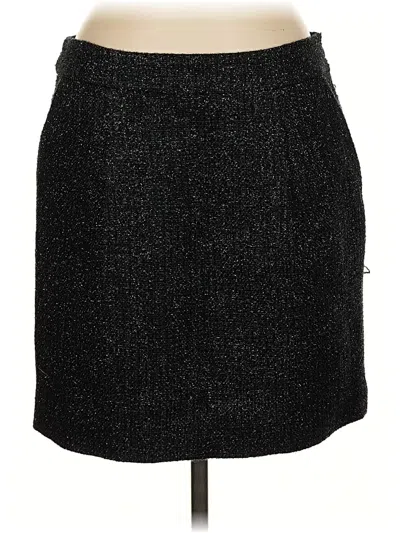 Pre-owned Ann Taylor Formal Skirt In Black