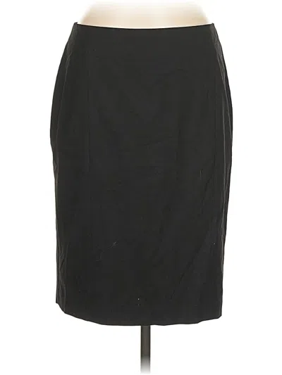 Pre-owned Ann Taylor Formal Skirt In Black