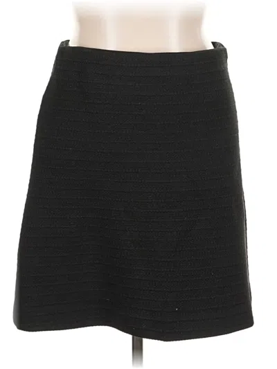 Pre-owned Ann Taylor Formal Skirt In Black