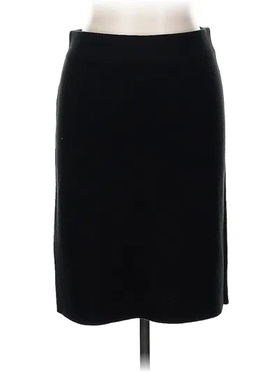 Pre-owned Ann Taylor Formal Skirt In Black