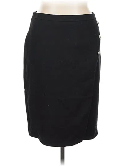 Pre-owned Ann Taylor Formal Skirt In Black