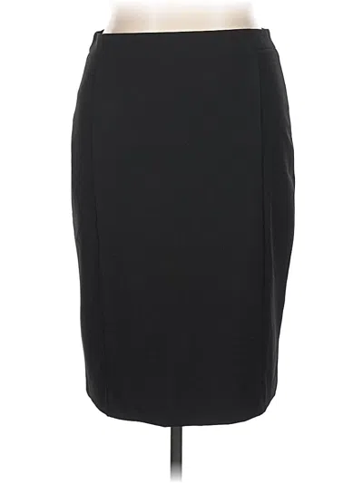 Pre-owned Ann Taylor Formal Skirt In Black