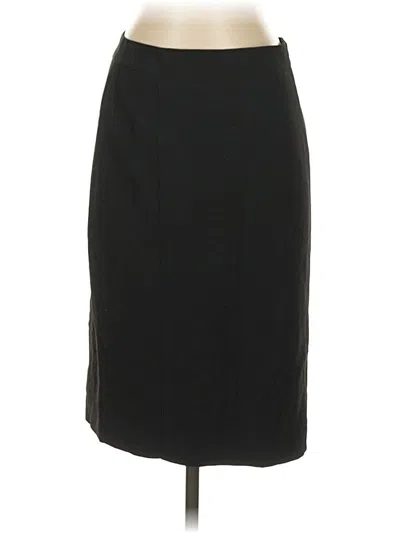 Pre-owned Ann Taylor Formal Skirt In Black