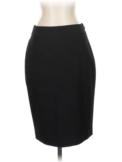 Pre-owned Ann Taylor Formal Skirt In Black