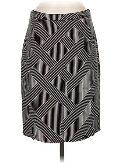 Pre-owned Ann Taylor Formal Skirt In Black