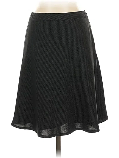 Pre-owned Ann Taylor Formal Skirt In Black