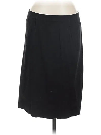 Pre-owned Ann Taylor Formal Skirt In Black