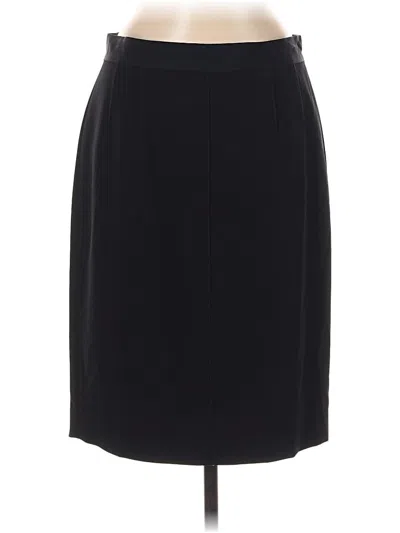 Pre-owned Ann Taylor Formal Skirt In Black