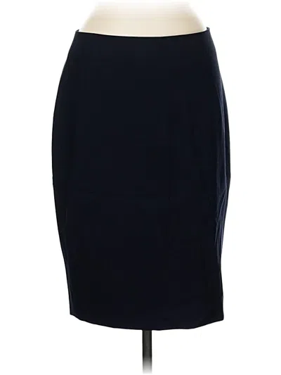 Pre-owned Ann Taylor Formal Skirt In Black