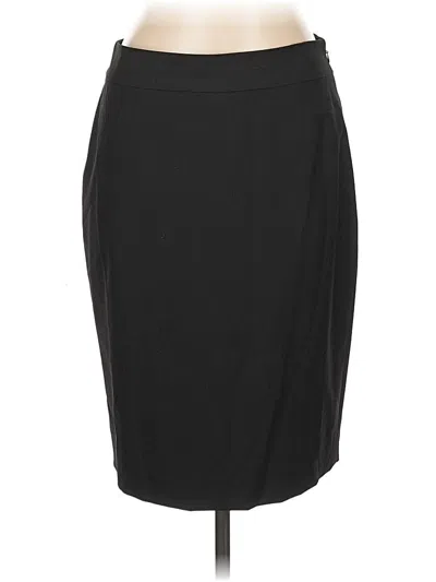Pre-owned Ann Taylor Formal Skirt In Black