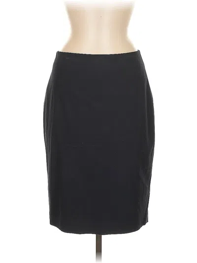 Pre-owned Ann Taylor Formal Skirt In Black