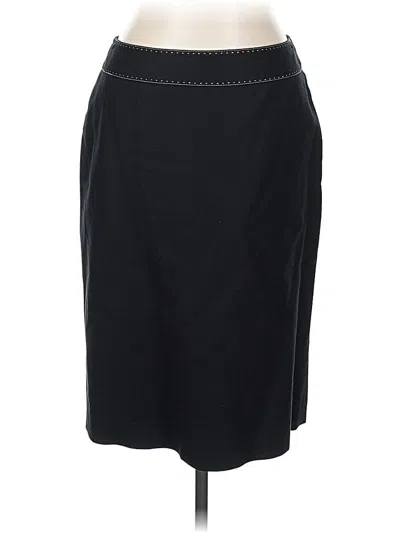 Pre-owned Ann Taylor Formal Skirt In Black
