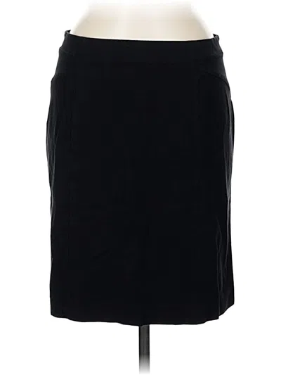 Pre-owned Ann Taylor Formal Skirt In Black