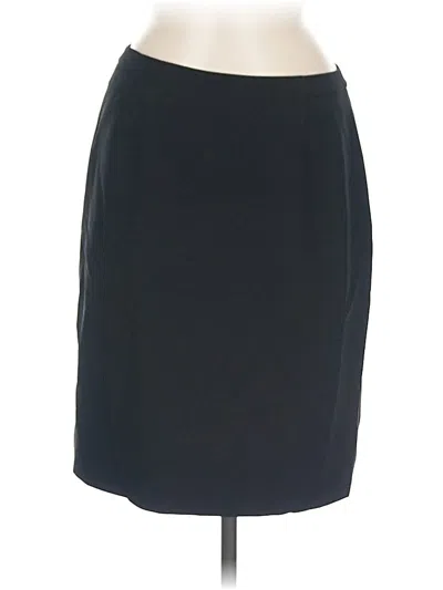 Pre-owned Ann Taylor Formal Skirt In Black