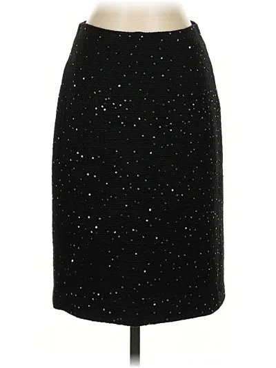 Pre-owned Ann Taylor Formal Skirt In Black